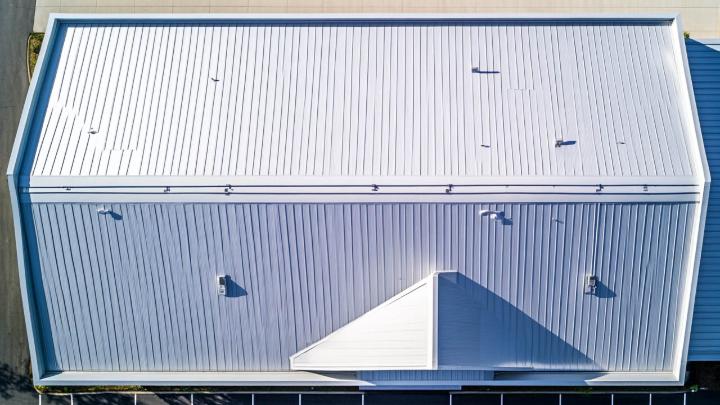 Professional roof installation